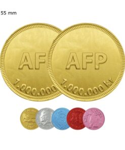 Alternative view of Sjokolademynter med ditt eget motiv