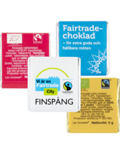 5g sjokolade Fairtrade og økologisk