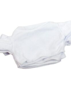 Ekstra hvit skjorte for bamser