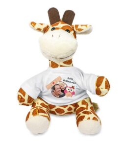 Alternative view of Bamse - Sjiraff med t-skjorte