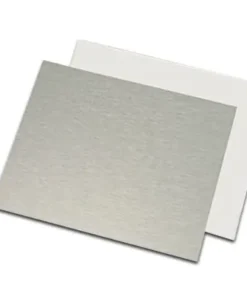 Aluminiumsplate 150 x 200 mm, 0,5 mm tykkelse