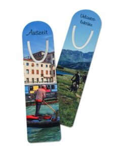 Alternative view of Bokmerke i aluminium, 32 x 128 mm