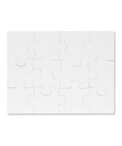 Puslespill for barn 18 x 13 cm - 12 brikker