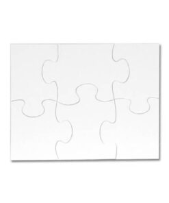 Puslespill for barn 17,7 x 12,6 cm 6 brikker